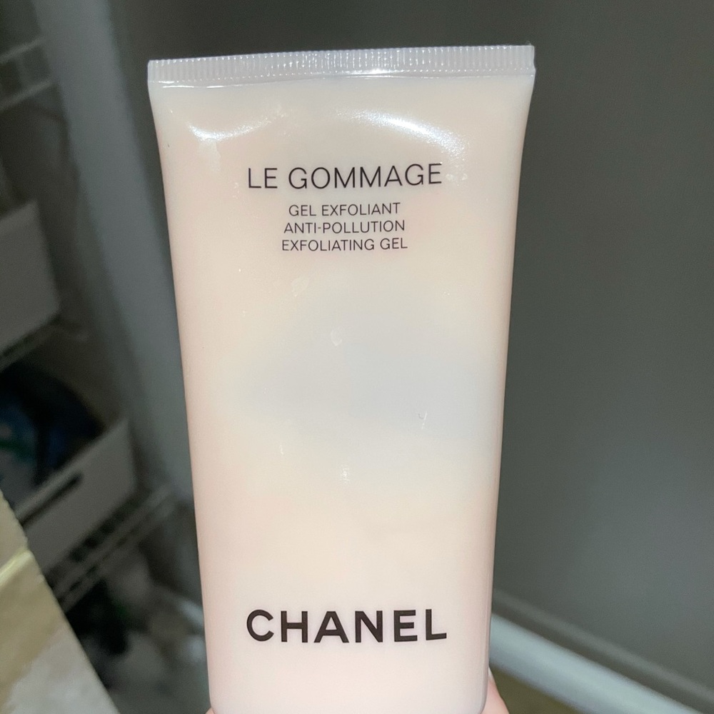 Chanel face exfoliate.